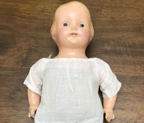 Vintage Doll Effanbee Baby Doll Dainty 15” 1930s